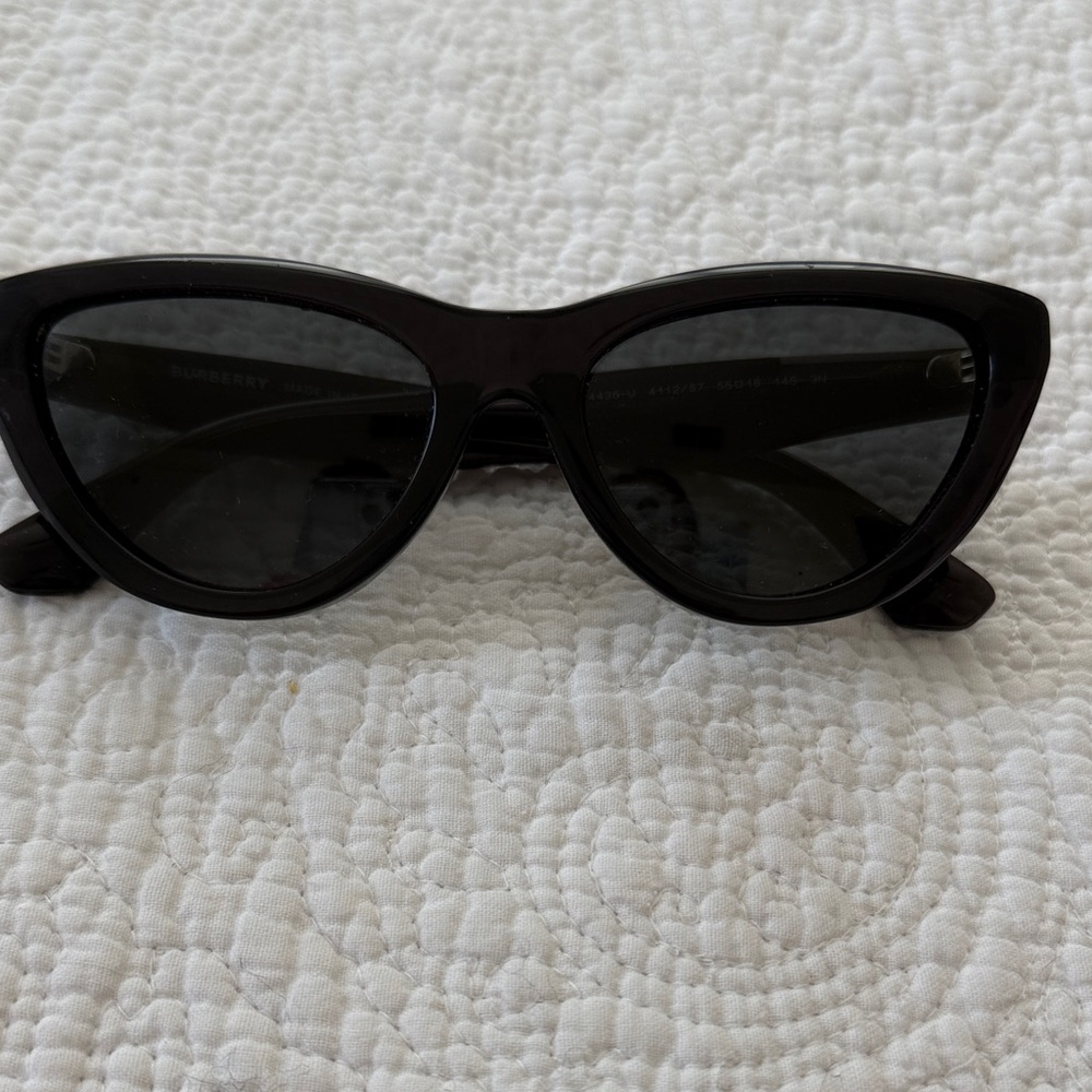 Burberry Black Cat-Eye Sunglasses